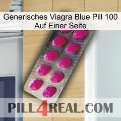 Generic Viagra Blue Pill 100 On One Side 09